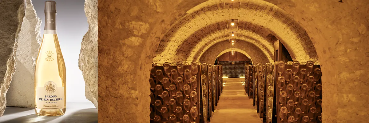 Champagne Barons de Rothschild • Partenaire de BUSINESS GIFTS FRANCE, le spécialiste des Cadeaux d'Affaires de Prestige et Cadeaux d'Entreprises Haut de Gamme