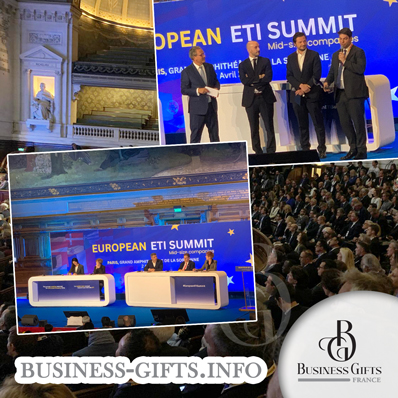 EUROPEAN ETI SUMMIT, BUSINESS GIFTS France, le spécialiste des Cadeaux d'Affaires de Prestige et Cadeaux d'Entreprise Haut de Gamme, était conviée