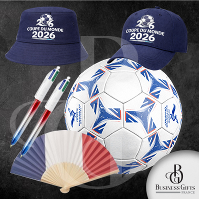 Objets pub Coupe du monde de Football 2026 | Business Gifts France, le spécialiste des Cadeaux d'Affaires de Prestige et Cadeaux d'Entreprise Haut de Gamme