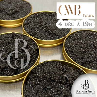 2 caviars exceptionnel en dégustation à la soirée du Cercle Wine Business du 4 décembre au Château de Beaulieu | Business Gifts France, le spécialiste des Cadeaux d'Affaires de Prestige et Cadeaux d'Entreprise Haut de Gamme