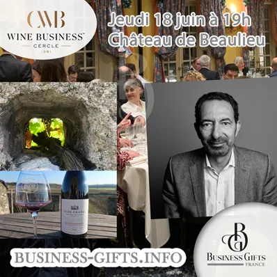 Engie Home Services & Le Clos Cristal, invités d'honneur du Cercle Wine Business de Tours le jeudi 18 juin à 19h | Business Gifts Fra